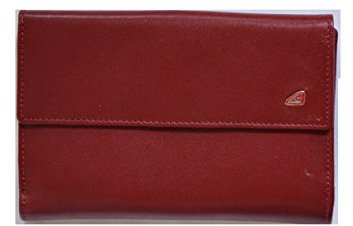 Schneiders Vienna GmbH Rindleder Geldbörse Modell: Rom Flachbörse Abmessung:17,8x9,4x1,3cm Farbe: Rotbraun Geldbeutel Portmonee