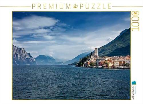CALVENDO Puzzle Malcesine | 1000 Teile Lege-Größe 64 x 48 cm Foto-Puzzle für glückliche Stunden