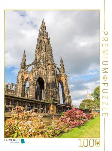 CALVENDO Puzzle Scott Monument | 1000 Teile Lege-Größe 48 x 64 cm Foto-Puzzle für glückliche Stunden