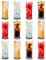 RBDRINKS RB Vasos Tubo Plástico Premium, Vasos de Plastico Duro Irrompible e Reutilizable para Zumos, Cócteles, Cervezas y Agua 30cl, Set de 12