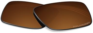 BlazerBuck Anti-salz Polarisierte Ersatzgläser für Oakley Eyepatch OO9136 - Bernstein
