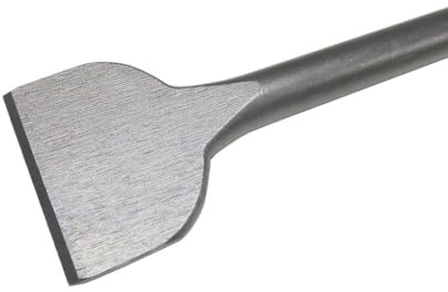 WERHE Scalpello Largo SDS Plus 60x250 mm, Acciaio Temprato | compatibile con martelli perforatori delle marche comuni, per lavori di demolizione su calcestruzzo e muratura