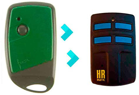 Mando de Garaje Universal HR MULTI 2 compatible FORSA RT1