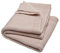 Bio Babydecke Bio-Baumwolle Strick Qualität 100% Bio-Baumwolle (kbA) GOTS zertifiziert, Perlrosa, 80 x 95 cm