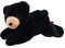 Wild Republic Ecokins Mini Schwarzbär, Kuscheltier aus Stoff, Nachhaltiges Spielzeug, Baby Geschenk zur Geburt von Jungen und Mädchen, Stofftier 20 cm, Black