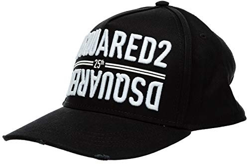 DSQUARED2 Herren 25th Anniversary Cap Nero
