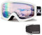 Karsaer Unisex Skibrille Damen und Herren, OTG 100% UV-Schutz Anti-Fog Snowboardbrille Ski Goggles für Brillenträger Helmkompatible Schneebrille，Snowboard Brille für Jungen und Mädchen K7012