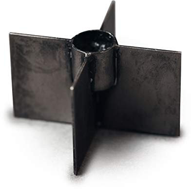 House Doctor, Candle holder, wing, cast iron, iron, length: 5 cm, height: 2.5 cm