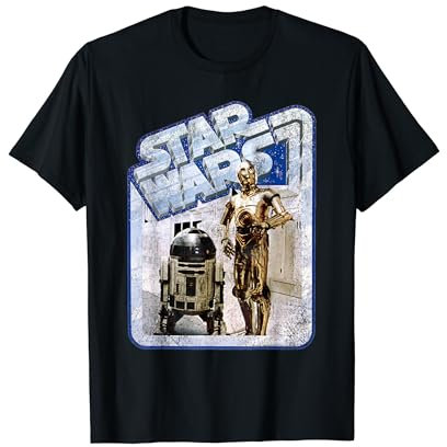 Star Wars C-3PO & R2-D2 Tantive IV T-Shirt
