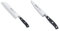 Arcos Serie Riviera Cuchillo Santoku Cuchillo Asiático + Riviera Cuchillo mondador, 100 mm, color Negro