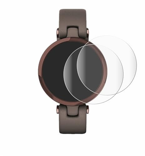 BROTECT 2 Stück Full-Cover Schutzfolie für Garmin Lily Full-Screen Displayschutz-Folie [3D Curved, Anti-Fingerprint, Kristall-Klar]