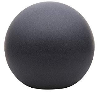 8 seasons design LED Kugelleuchte 60 cm Shining Globe (anthrazit), E27, Leuchtmittel warmweiß – wetterfest – große Kugellampe für außen (Garten, Terrasse, Balkon) und innen – robust & langlebig
