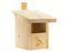 Nistkasten-Vogelhaus-Meisenkasten-Nisthohle,aus Holz Natur,wetterfest. Vogelhaus für Meisen, Nistkästen für Vögel, Halbhöhle,