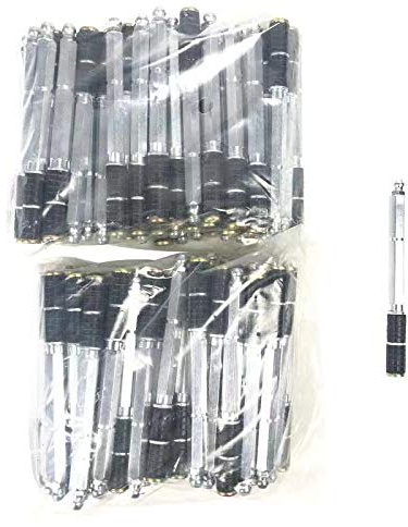 Injection Packer Adoration Grout Packers, Nozzle for High Pressure Grouting Injection 100pcs 3/8 * 4 Inch (Aluminum, 10100), 10 * 100