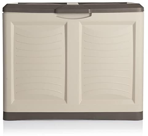 FRANKYSTAR Mettitutto - Conteneur en plastique de 200L. Conteneur pour extérieur résistant à l'eau et aux UV Fabriqué en Italie (Tortora)