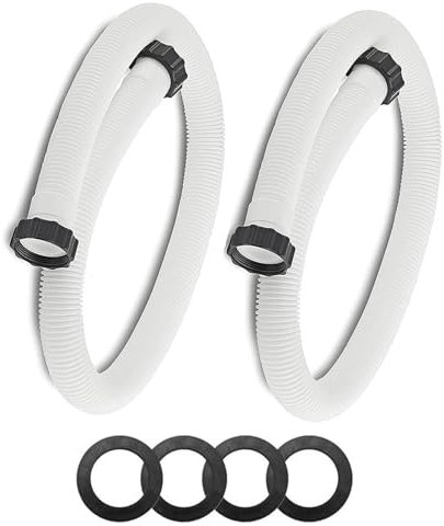 Tubo di ricambio per piscina con filtro Intex e sistemi di acqua salata (confezione da 2)