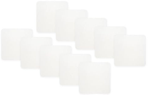 Safestep Anti-Rutsch-Pads für Bad & Dusche - 14cm x 14cm Anti-Rutsch-Badematte für Kinder | Weiche, langlebige Anti-Rutsch-Pads für Wannen & Duschen | Packung mit 10 Anti-Rutsch-Pads (14 cm X 14 cm)