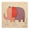 Playful Elephant Wooden Puzzle for Kids | 3 Piece Jigsaw Puzzle for Pre-School Kids | Learning Educational Toys Gifts for Boys & Girls