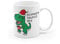 Lustige Tasse Glühwein Saufus Rex - Geschenk für Partner Freund Kollege, Wichteln Wichtelgeschenk Weihnachten Weihnachtsmütze Ugly Trinken