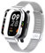T-BLUER Correa de Repuesto Compatible Con Xiaomi Redmi Watch 3 - Pulsera de Metal de Acero Inoxidable Para Reloj Inteligente, Plata
