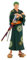 Banpresto Actionfigur Roronoa Zoro One Piece - Dxf The Grandline Series - Wanokuni - Yukata Ver. 17 cm BP88988P Mehrfarbig - Sammelfigur ideal für Anime-Fans