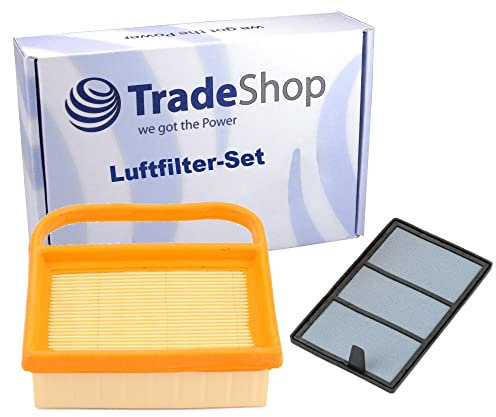 Trade-Shop Filter Set kompatibel mit Stihl TS 410 TS 420 TS 480 TS 480i TS500i ersetzt 42381401800 42381410300 42381404401
