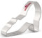 LILIAO 8,5 cm High Heel Schuh Ausstechform Edelstahl