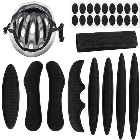 Helmpolster Schaumstoff Universal Ersatz Helm Polster Fahrrad Helm Innenpolster Zubehör Fahrradhelm Pads Antikollisionsfutter Schwammschutz