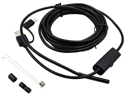Alnicov Verbesserte 5,5 mm ultradünne USB-Inspektionskamera, wasserdichte IP67-Schlangenkamera, Endoskop-Endoskop-Inspektionskamera
