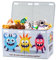 Decalsweet Kids Large Toy Storage Box with Lid,Foldable Oxford Toy Storage Organizer Box for Boys Girls-65×30×40cm-Toy Chest with Handles for Bedroom Nursery,Monster
