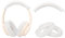 Silicone Case Cover for Soundcore by Anker Q20i Hybrid Active Noise Cancelling Headphones,Ear Caps Cover/Headband Cover for Life Q20i,Anti-Scratch Accessories Soft Silicone Protector.(White)