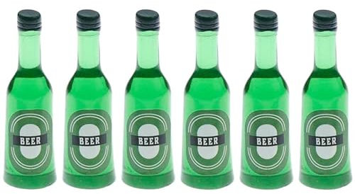 Miniaturen für Puppenhäuser und Wichtelstuben oder Geschenkgutscheine · DIY Miniwelt · Bierflaschen 6 Stück