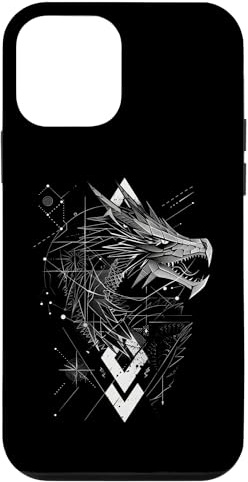 Geometric Dragon Case for iPhone 12 mini