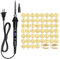 Brandmalerei Lötkolben Set, 2025 Neu Holz Schnitzwerkzeug Set, 220V DIY Wood Burning/Carving Set mit Brennstempel Ersatz der Lötkolbenspitze Brandeisen für Holz Brandeisen Lötset Schnitzset (56stk)