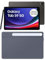 Samsung Galaxy Tab S9 AI-Android-Tablet, 5G, 128 GB / 8 GB RAM, MicroSD-Kartenslot, Inkl. S Pen, Simlockfrei ohne Vertrag, Graphit+Smart Book Cover, Blue