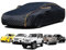 Autoabdeckung für Porsche Boxster Cayman CarreraGT Automobile Allwetter-wasserdicht Hagelschutz(Black)