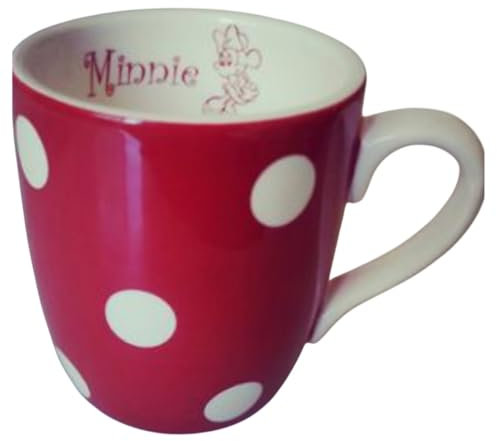 Eeyore Disneyland Paris Red and White Spot Dot Minnie Mouse Mug