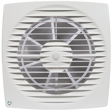Airflow Aura 125MST Bathroom Extractor Fan – Motion Sensor with Timer Overrun, Slim Design, IPX4, 115 m³/h, 125mm Duct