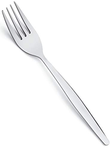 Unbranded F09452 Cutlery Forks, Stainless Steel, Silver, Pack of 12