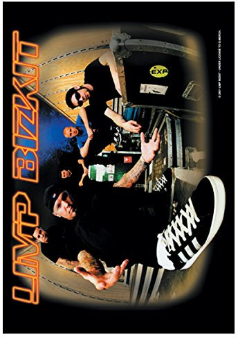 armardi Limp Bizkit Crate Fahne 105 cm x 75 cm Wandmontage Musik Flagge Deko Alle Gelegenheiten