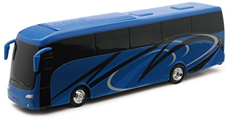 New Ray 16813 - Veicolo in Miniatura, Bus Iveco Domino Free Wheel, Scala 1:43