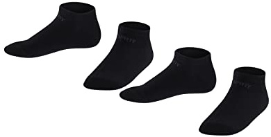 ESPRIT Unisex Kinder Foot Logo 2-Pack Sneakersocken Baumwolle atmungsaktiv