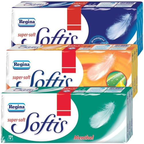 Softis Taschentücher Softis Menthol 15x 9 Tücher 1 Pack