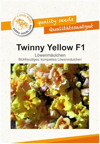 Blumensamen Twinny Yellow Shades F1 Löwenmäulchen Portion