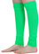 Mysocks Stulpen Damen beinwärmer Frauen Mädchen Winter 80er Stulpen Beinstulpen Beinwärmer Kniestrümpfe Leg Warmers Strümpfe in Einheitsgröße, grün gesprenkelter Glitzer