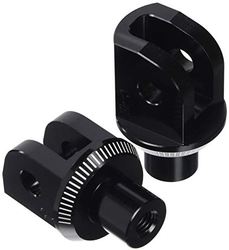 Puig 8887N Footpegs CNC machined aluminium, Black