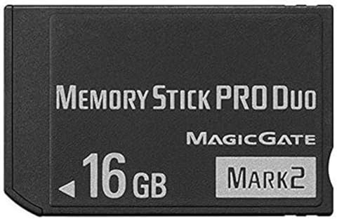 16 Go MS (Mrak2) MemoryStick Pro Duo HX carte mémoire à haute vitesse pour Sony PSP