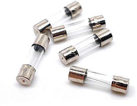Oiyagai Lot de 65 Fusibles Tubulaires en Verre à Fusion Rapide, 13 Valeurs, 0,1A-20A, 250V, 5x20mm