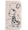 Lankashi PU Flip Leder Tasche Hülle Case Cover Schutz Handy Etui Skin Für TP-LINK Neffos X1 MAX 5.5 (Giraffe Design)