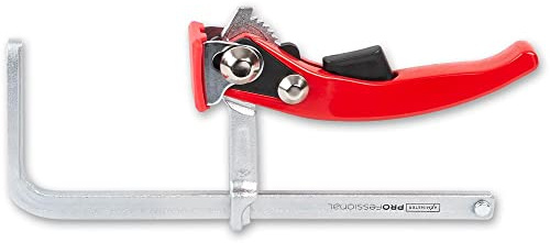 Axminster Trade Clamps Quick Lever Guide Rail Clamp 160 x 60mm